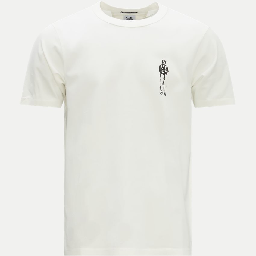 C.P. Company T-shirts TS155A 6499W OFF WHITE